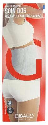 Gibaud Soin Dos Thermal Belt Anthracite Height 30Cm