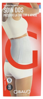 Gibaud Soin Dos Thermal Belt Ecru Height 20Cm