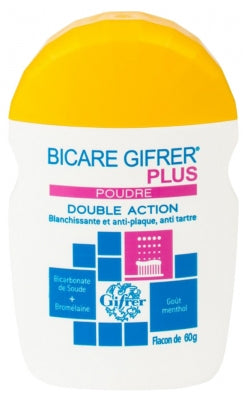 Gifrer Bicare Plus Baking Soda + Bromelain 60G