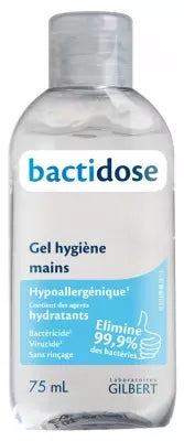 Gilbert Bactidose Hands Hygiene Gel 75Ml