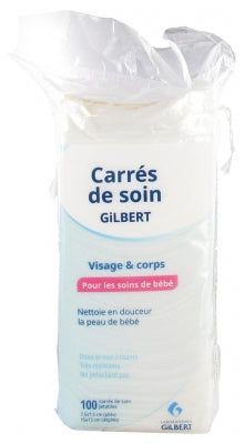 Gilbert Care Squares Face & Body 100 Squares