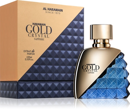 Al Haramain Gold Crystal Sapphire Perfume Extract Unisex 