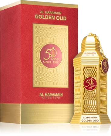 Al Haramain Golden Oud 50 Years Eau De Parfum Unisex 