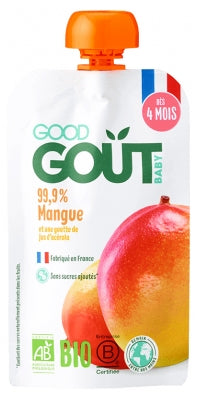 Good Goût 99,9% Mango From 4 Months Organic 120G