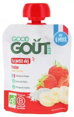 Good Goût Breakfast Organic Strawberry From 6 Months 70G