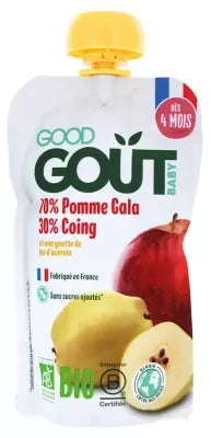 Good Goût Organic Apple Quince From 4 Months 120G