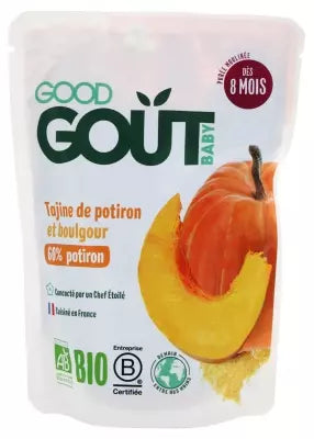 Good Goût Organic Pumpkin And Bulgur Tagine From 8 Months 190 G