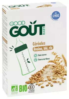 Good Goût Organic Wheat Oats Rice From 6 Months 200 G