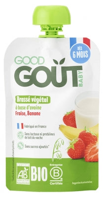 Good Goût Organic Vegetable Blend Oats Strawberry Banana From 6 Months 90 G