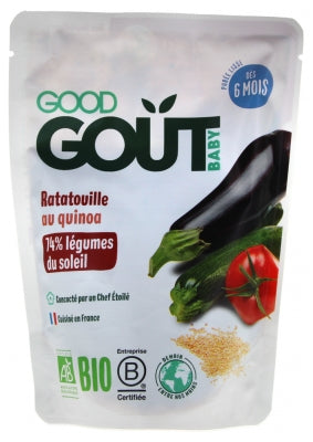 Good Goût Quinoa Ratatouille From 6 Months Organic 190G