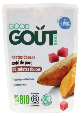 Good Goût Sweet Potato Pork Stir Fry From 6 Months Organic 190 G