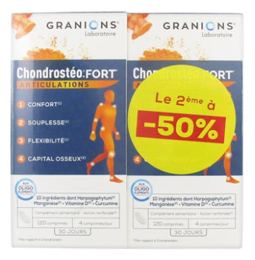 Granions Chondrostéo+ 2 X 120 Tablets