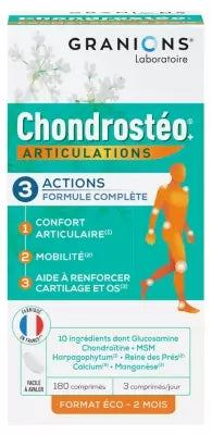 Granions Chondrostéo + Joints 180 Tablets