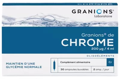 Granions Chromium 200µg 30 Phials