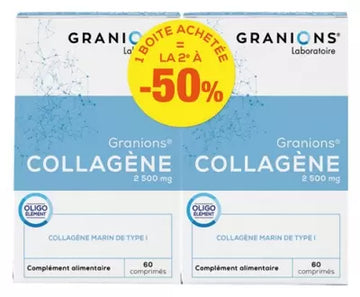 Granions Collagen 2500Mg 2 X 60 Tablets