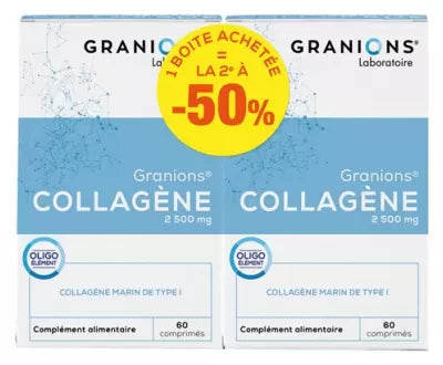 Granions Collagen 2500Mg 2 X 60 Tablets