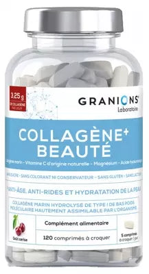 Granions Collagen+ Beauty 120 Tablets To Crunch