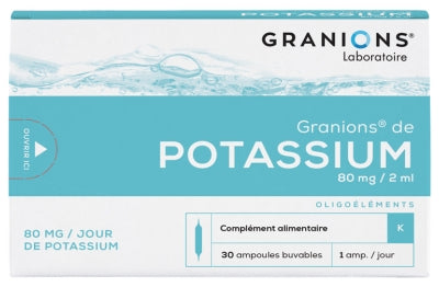 Granions De Potassium 30 Phials