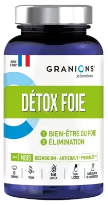 Granions Detox Liver 1000Mg 60 Tablets