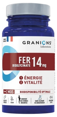 Granions Iron 60 Vegetable Capsules