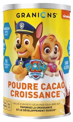 Granions Kid Paw Patrol Cocoa Growth Powder 300G