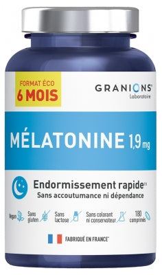 Granions Melatonin 1.9Mg180 Tablets