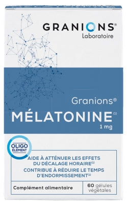 Granions Melatonine 1Mg 60 Capsules