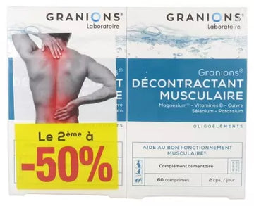 Granions Muscle Decontractant 2 X 60 Tablets