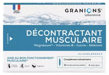 Granions Muscle Relaxant 30 Phials