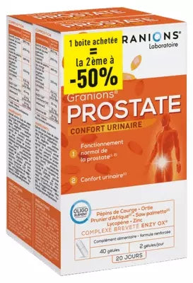 Granions Prostate 2 X 40 Capsules