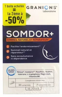 Granions Somdor+ 2 X 30 Tablets