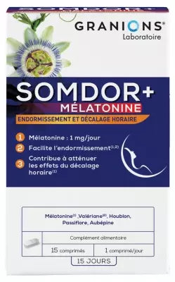 Granions Somdor+ Melatonin 15 Tablets