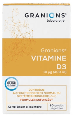 Granions Vitamin D3 60 Capsules