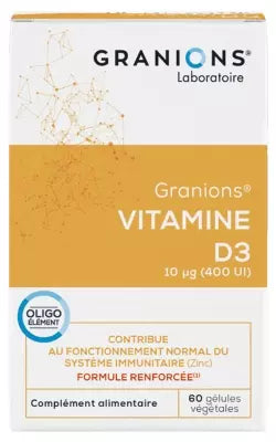 Granions Vitamin D3 60 Capsules