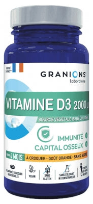 Granions Vitamin D3 2000 Ui 30 Tablets To Crunch