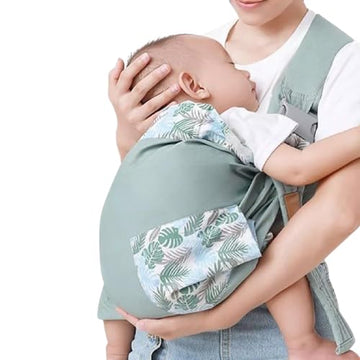 Baby Carrier Multifunctional Portable Baby Sling – Ergonomic Adjustable Cotton Shoulder Carrier for Newborns, Infants & Toddlers