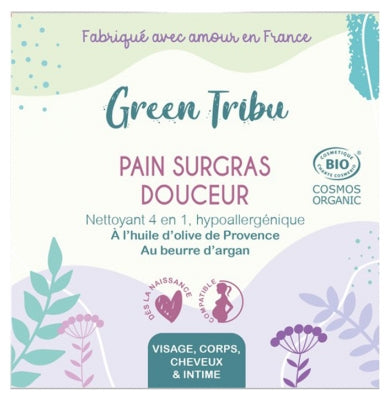 Green Tribu Organic Softness Surgras Bar 110G