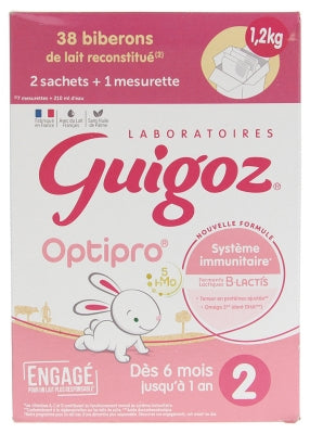 Guigoz Optipro 2 From 6 Months To 1 Year 1.2 Kg