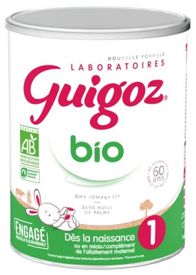 Guigoz Organic 1St Age Milk From Birth Up To 6 Months 800G