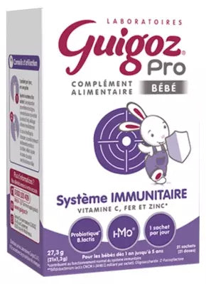 Guigoz Pro Bébé Système Immunitaire 21 Sachets