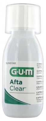 Gum Afta Clear Mouthwash 120Ml
