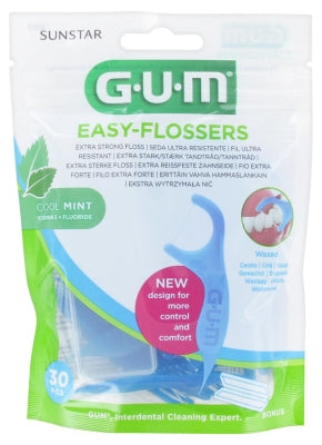Gum Easy Flossers Dental Floss Holder 30 Units