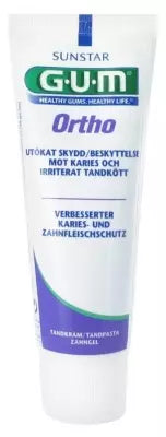 Gum Ortho Toothpaste Gel 75Ml