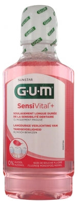 Gum Sensivital+ Fluoride Mouth Wash 300Ml