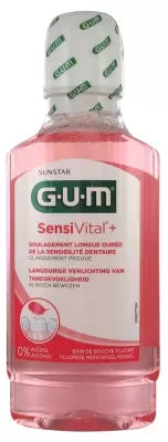 Gum Sensivital+ Fluoride Mouth Wash 300Ml