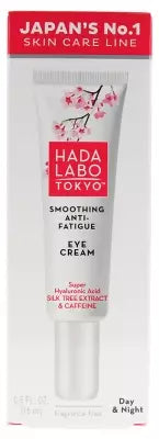 Hada Labo Tokyo Eye Contour Cream Day And Night Anti-Fatigue Smoothing 15 Ml