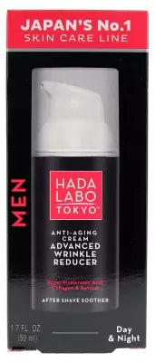 Hada Labo Tokyo Men Anti-Wrinkle Moisturizing Cream Day And Night 50 Ml
