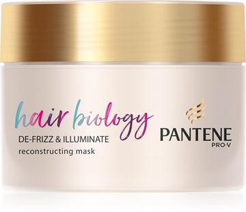 Pantene Hair Biology De-Frizz & Illuminate Hair Mask For Dry And Colour-Treated Hair