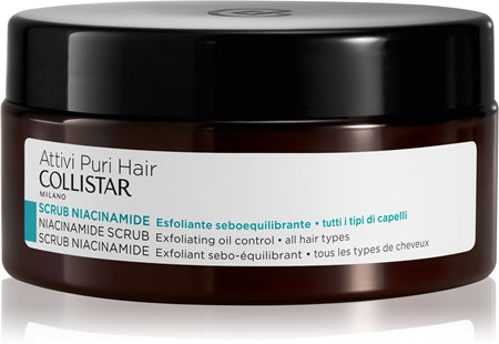 Collistar Hair Niacinamide Scrub Exfoliating Oil Control Scalp Scrub