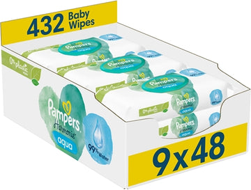 Pampers Harmonie Aqua Wet Wipes For Kids